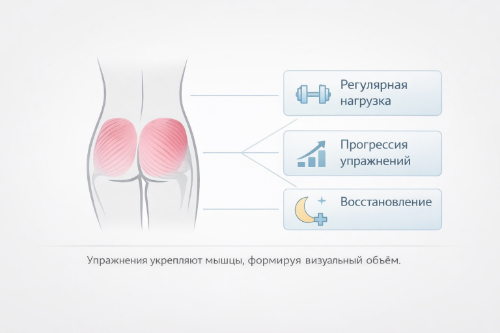 упражнения ягодицы